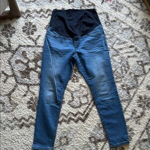 Women's Blue Maternity Jeans